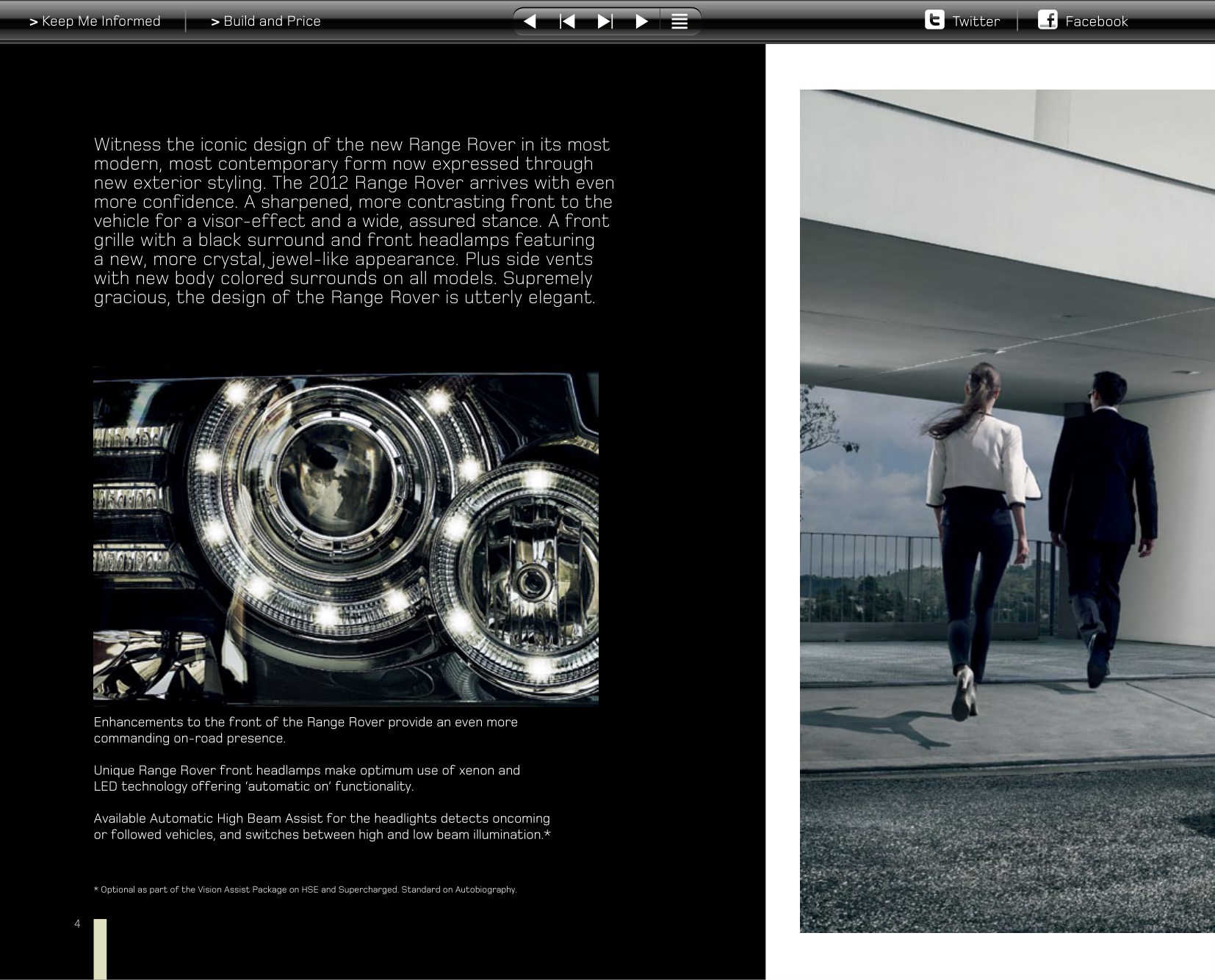 2012 Range Rover Brochure Page 43